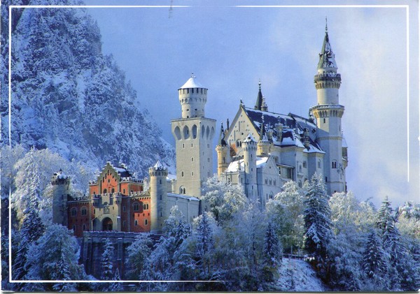 Château de Neuschwanstein en hiver